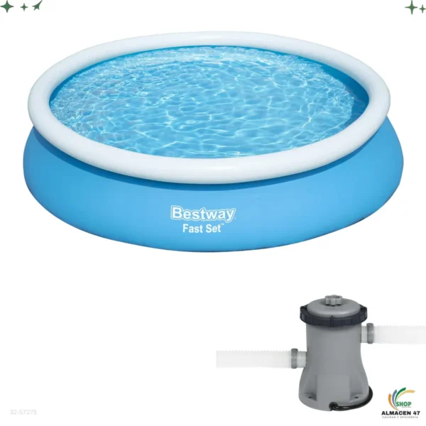Piscina+filtro Inflable Redonda 57275