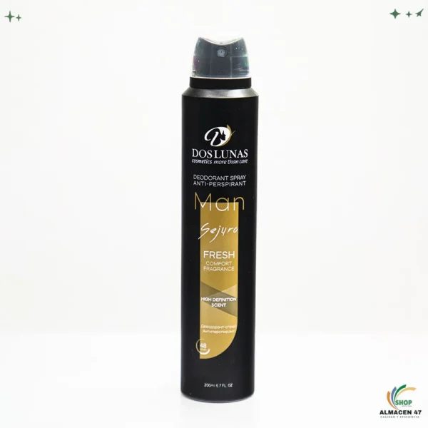Desodorante Dos Lunas Sejuro Fresh Hombre (200ml)