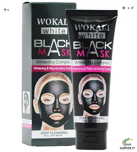 Máscara Negra Wokali de 130g (Blanco DL12)