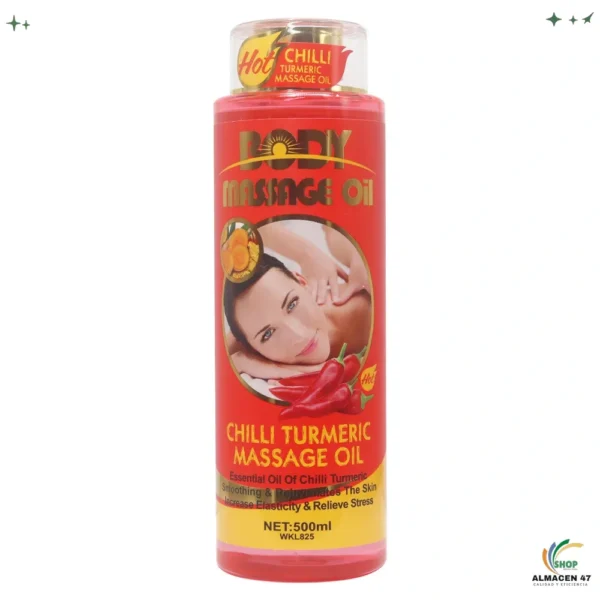 Aceite Corporal Wokali Chili & Turmeric (500ml)