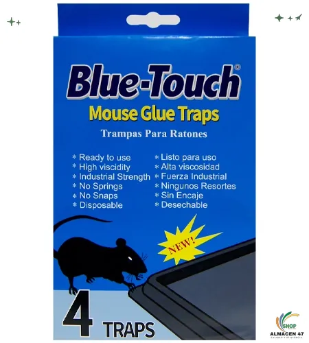 Trampas para Ratón Blue Touch Chica (4 piezas)