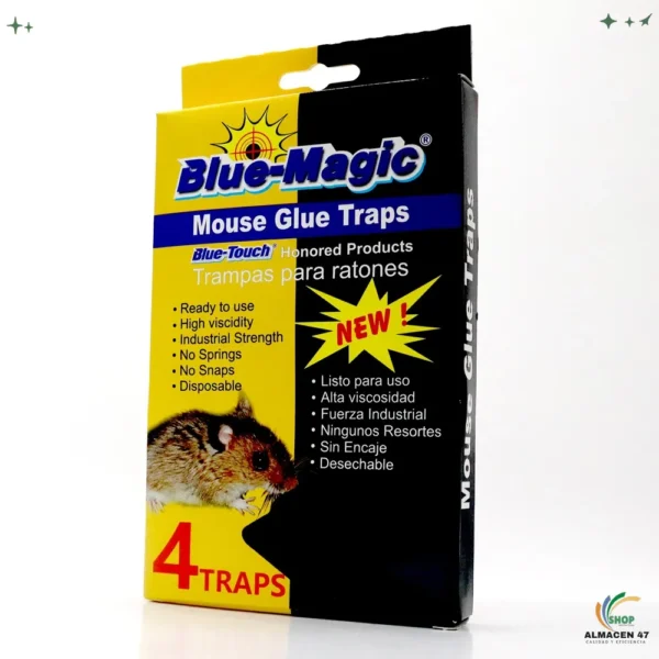 Trampas para Ratón Blue Touch Peanut Scent (4 piezas)