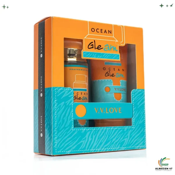 Estuche V.V. LOVE Ocean Gleam 100ml 2pza