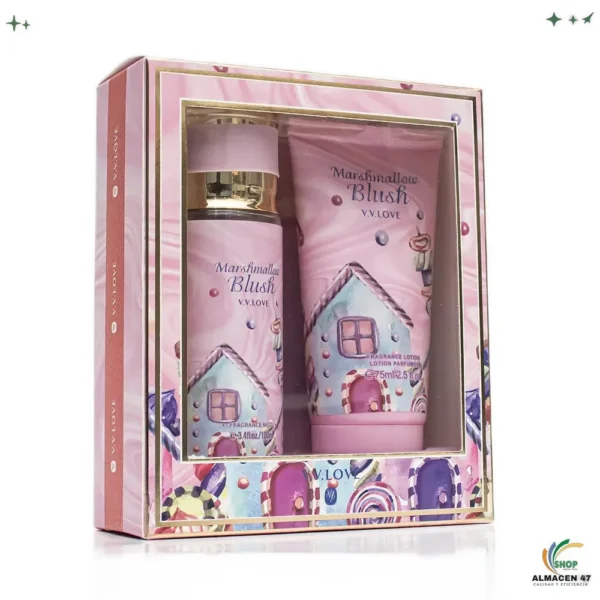 Estuche V.V. LOVE Marshmallow Blush 100ml 2pza