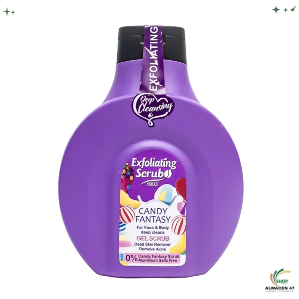 Exfoliante Corporal Wokali Candy Fantasy (500ml)