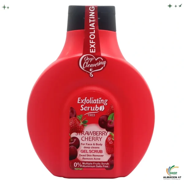 Exfoliante Corporal Wokali Strawberry Cherry (500ml)