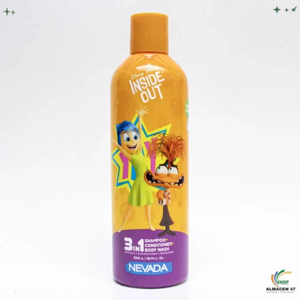 Shampoo 3 en 1 Disney Inside Out Naranja (300ml)