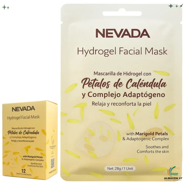 Mascarilla Facial Nevada Pétalos de Caléndula