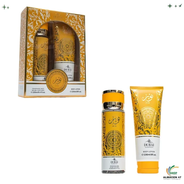 Estuche Dubai Nur (2 x 250ml)