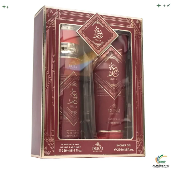 Estuche Dubai Omar Hombre (2 x 250ml)