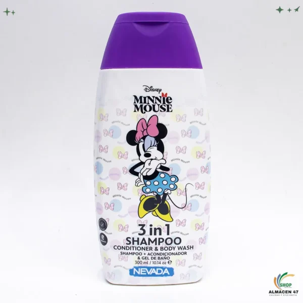 Shampoo 3 en 1 Disney Minnie (300ml)