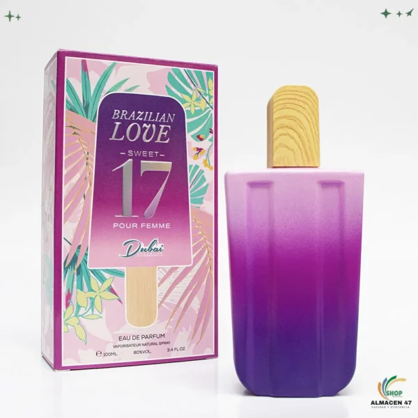 Perfume Dubai Brazilian Love Sweet 17 para Dama (100ml)