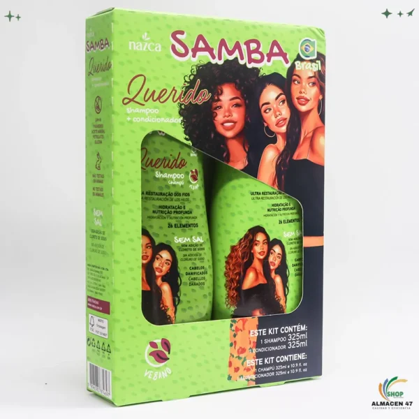 Set Capilar Samba Lisos (2 piezas de 325ml)