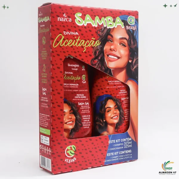 Set Capilar Samba Divina Aceita (2 piezas de 325ml)