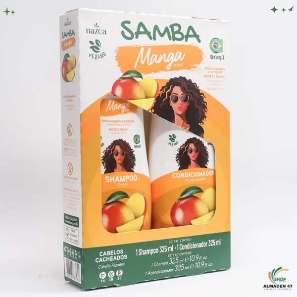 Set Capilar Samba Manga (2 piezas de 325ml)