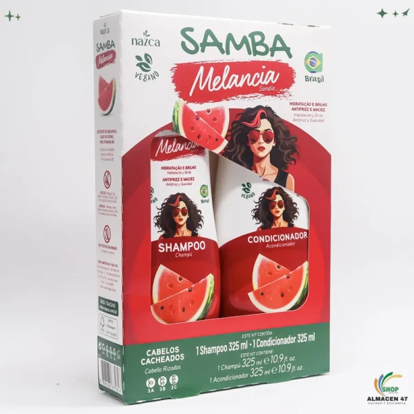 Set Capilar Samba Melancia (2 piezas de 325ml)