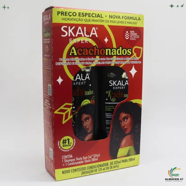 Set Capilar Skala Expert Acachonados (Champú 325ml + Acondicionador 200ml)