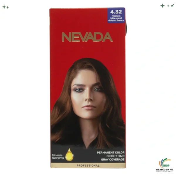 Tinte Nevada 4.32 Castaño Medio Dorado Irisado