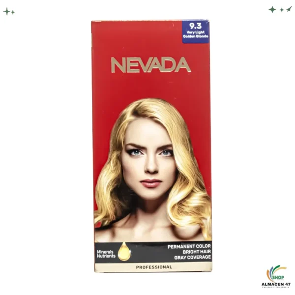 Tinte Nevada 9.33 Rubio Muy Claro Dorado Intenso