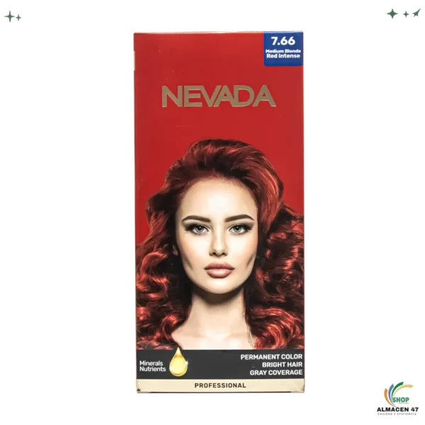Tinte Nevada 7.66 Rubio Medio Rojo Intenso