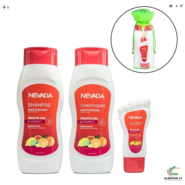 Set Capilar Nevada Fruits Mix (3 piezas)