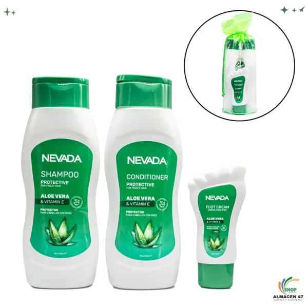 Set Capilar Nevada Aloe Vera 750ml 3pza