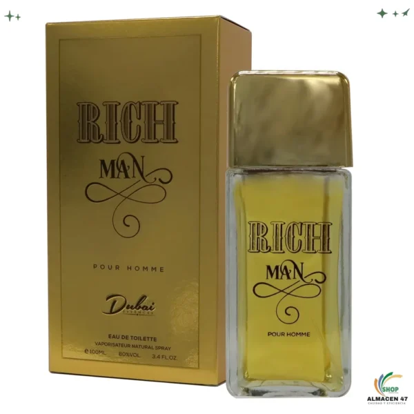Perfume Dubai Rich Man para Hombre (100ml)