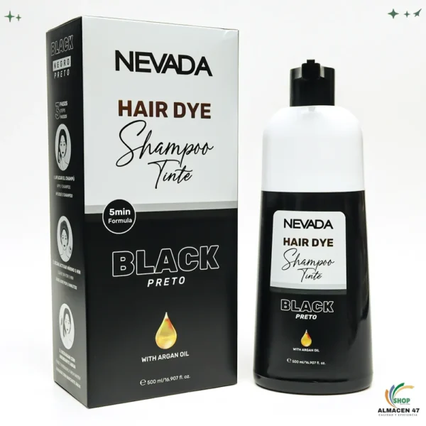 Champú Nevada 500ml Negro Tono Color