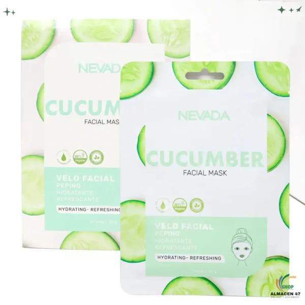 Mascarilla Facial Nevada de Pepino