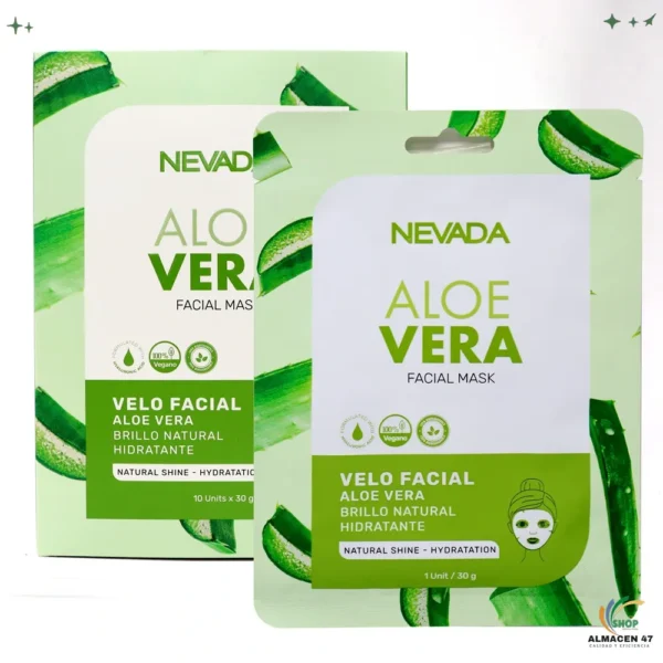 Mascarilla Facial Nevada de Aloe Vera