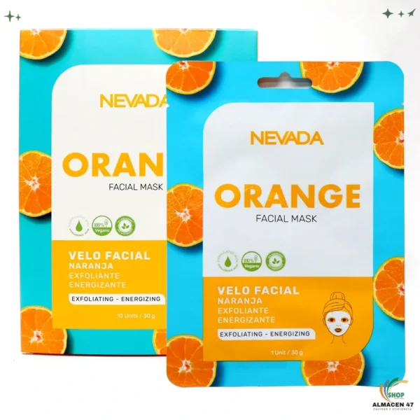 Mascarilla Facial Nevada de Naranja