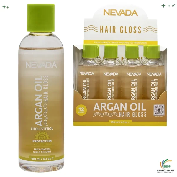 Brillo Capilar Nevada 180ml Argan Oil DL12