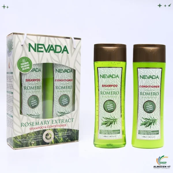 Set Capilar Nevada Romero 420ml 2pza