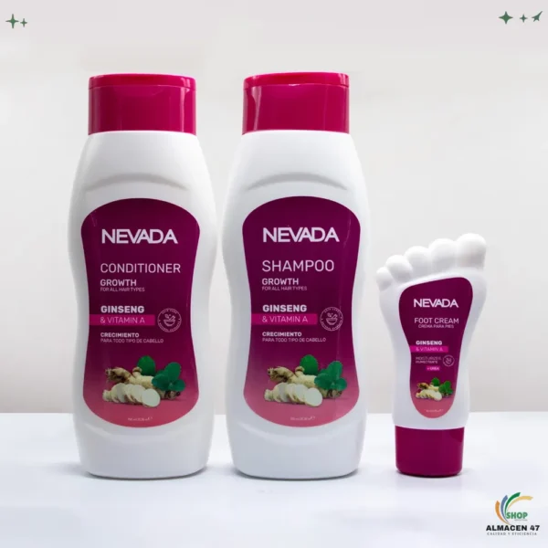 Set Capilar Nevada Ginseng 750ml (3 piezas)