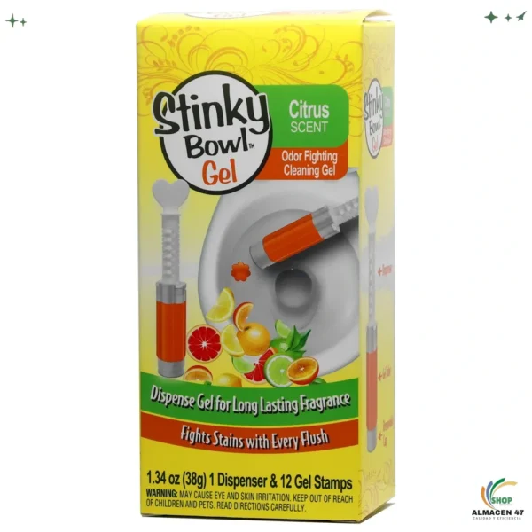 Pastillas para Inodoro Gel Stinky Bowl (38g) Fresh Citrus