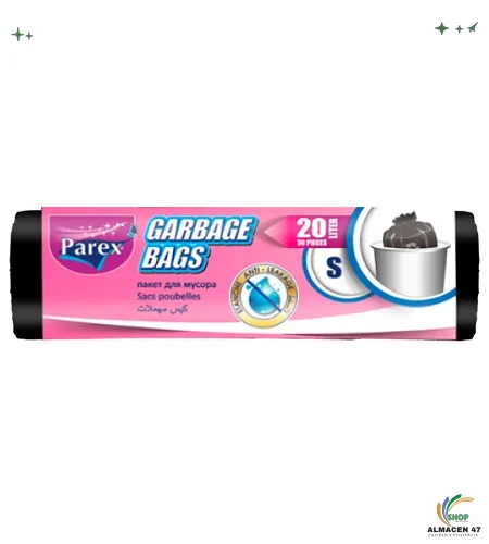 Bolsas para Basura Parex Classic (Talla S, 20L)