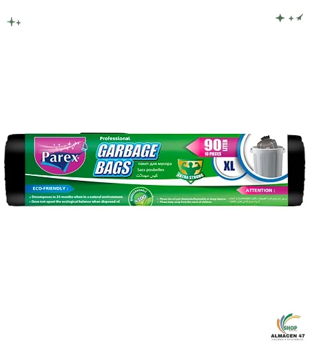 Bolsas para Basura Parex Classic (Talla XL, 90L)