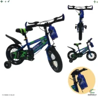 Bicicleta Azul 12 con Termo