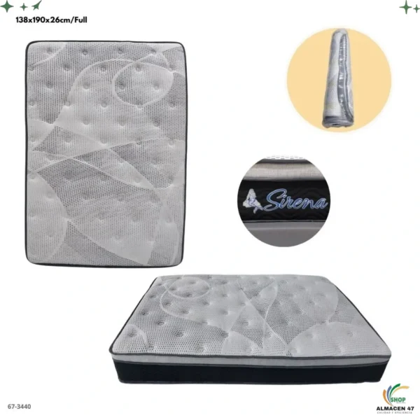 Colchon Empacado al Vacio 3451
