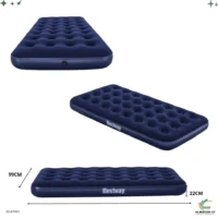 Colchon Inflable Twin Azul 67001