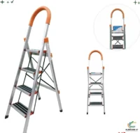 Escalera Domestica Aluminio Peldaños 4