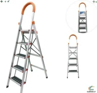 Escalera Domestica Aluminio Peldaños 5