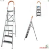 Escalera Domestica Aluminio Peldaños  7