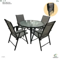 Juego de Mesa con 4 Sillas 3473
