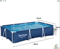 Piscina+filtro Rectangular 56412